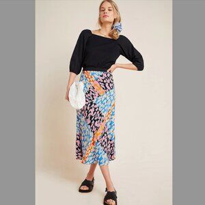 Anthropologie Corey Lynn Calter Bias Midi Skirt NWT